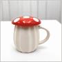 Mushroom Molded Mug with Lid