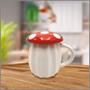 Mushroom Molded Mug with Lid