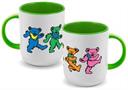 Grateful Dead Dancing Bears 20oz Ceramic Coffee Mug