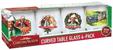 National Lampoon's Christmas Vacation Merry Clarkmas 21oz Stemless Glass 4-Pack