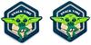 Star Wars: The Mandalorian Grogu "Snack Time" Magnetic Chip Clips | Set of 2