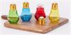 Christmas Lightbulbs Shot Glass Set (4-Pack)