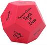 Truth or Dare Large Foam Dice Rolling Game