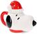 Peanuts Santa Snoopy 14.5oz Molded Mug with Lid