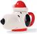 Peanuts Santa Snoopy 14.5oz Molded Mug with Lid