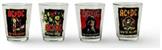AC/DC Icons 4-Piece 1.5oz Shot Glass Set