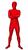 Red Morf Bodysuit Adult Costume