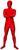 Red Morf Bodysuit Adult Costume