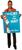 Dr Seuss Cat In The Hat Book Quik ChangeT Adult Costume | One Size