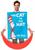 Dr Seuss Cat In The Hat Book Quik ChangeT Adult Costume | One Size