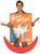 Dr Seuss Horton Hears A Who Book Quik ChangeT Adult Costume | One Size
