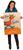 Dr Seuss Fox In Sox Book Quik ChangeT Adult Costume | One Size