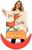 Dr Seuss Fox In Sox Book Quik ChangeT Adult Costume | One Size