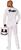 Marshmello Adult Costume | Long Sleeve Shirt With Half Mask
