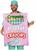 Crayola Crayon Pastel Box Quik ChangeT Adult Costume | One Size