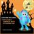 Fall Guys Blue Lightning Inflatable Child Costume | One Size Fits Up To 14