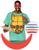 TMNT 4-1 Quik ChangeT Adult Costume | One Size Fits Most