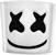 Marshmello EL Adult Costume Mask