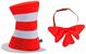Dr. Seuss Cat In the Hat Tie & Hat Child Costume Kit