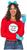 Dr Seuss Thing 1 Thing 2 Quik ChangeT Adult Costume Kit | One Size