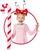 Dr Seuss Cindy Lou Who Adult Costume Kit | One Size