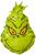 Dr. Seuss Grinch Adult Costume Mask | One Size Fits Most