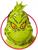 Dr. Seuss Grinch Adult Costume Mask | One Size Fits Most