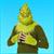 Dr. Seuss Grinch Adult Costume Mask | One Size Fits Most