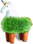 Unicorn with Rainbow Horn Chia Pet Decorative Planter