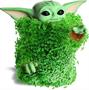 Star Wars The Child Standing Chia Pet Decorative Pottery Planter