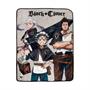 Black Clover Fleece Throw Blanket | 45 x 60 Inches