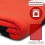 Dragon Ball Z Custom Goku Symbol Lightweight Fleece Blanket | 45 x 60 Inches