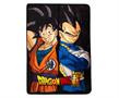 Dragon Ball Super Goku & Vegeta Fleece Throw Blanket | 45 x 60 Inches