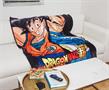 Dragon Ball Super Goku & Vegeta Fleece Throw Blanket | 45 x 60 Inches