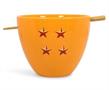 Dragon Ball Z 4-Star Ball Ceramic Noodle Bowl & Chopsticks Set | 16 Ounce Dish