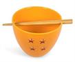 Dragon Ball Z 4-Star Ball Ceramic Noodle Bowl & Chopsticks Set | 16 Ounce Dish