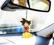 Dragon Ball Z Chibi Goku on Nimbus Air Freshener | Citrus Scent