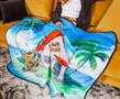 Dragon Ball Z Kame House Fleece Throw Blanket | 45 x 60 Inches