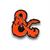 Dungeons & Dragons Ampersand Enamel Pin (SDCC&#39;18 Exclusive)