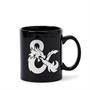 Dungeons & Dragons Black Ceramic Ampersand Logo Mug - 16-Ounces