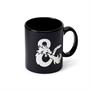 Dungeons & Dragons Black Ceramic Ampersand Logo Mug - 16-Ounces