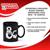 Dungeons & Dragons Black Ceramic Ampersand Logo Mug - 16-Ounces