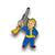 Fallout Vault Boy "Basher" Enamel Collector Pin