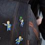 Fallout Lucky Vault Boy Collectible Pin, SDCC &#39;17 Exclusive