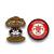 Fallout Atom Cats and Red Rocket Enamel Pin 2-Pack (SDCC&#39;18 Exclusive)