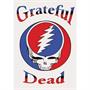 Grateful Dead Steal Your Face Logo White 60"x90" Tapestry