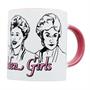 Golden Girls 16oz Character Mug, White/ Pink