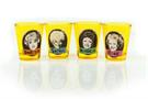 The Golden Girls Official Shot Glass Collectible Set | Each Holds 2 Ounces