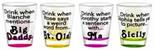 The Golden Girls 2oz Shot Glass Set of 4