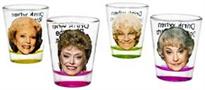 The Golden Girls 2oz Shot Glass Set of 4